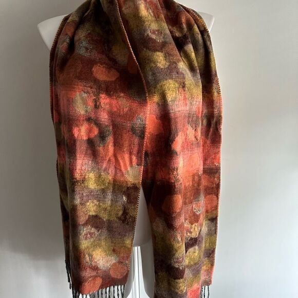 FRAAS Water Colour Dottie Oversized Cashmink® Scarf for Women - Made in Germany - Picture 5 of 8